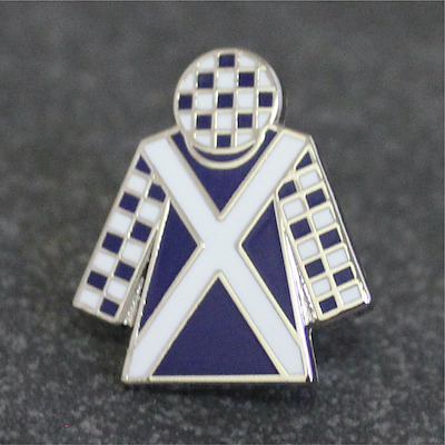 Cloisonne pin badge sample 3