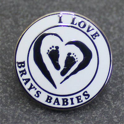 Cloisonne pin badge sample 4