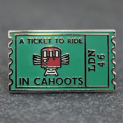 Cloisonne pin badge sample 6