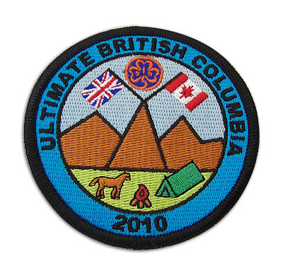 Embroidered badge sample 3