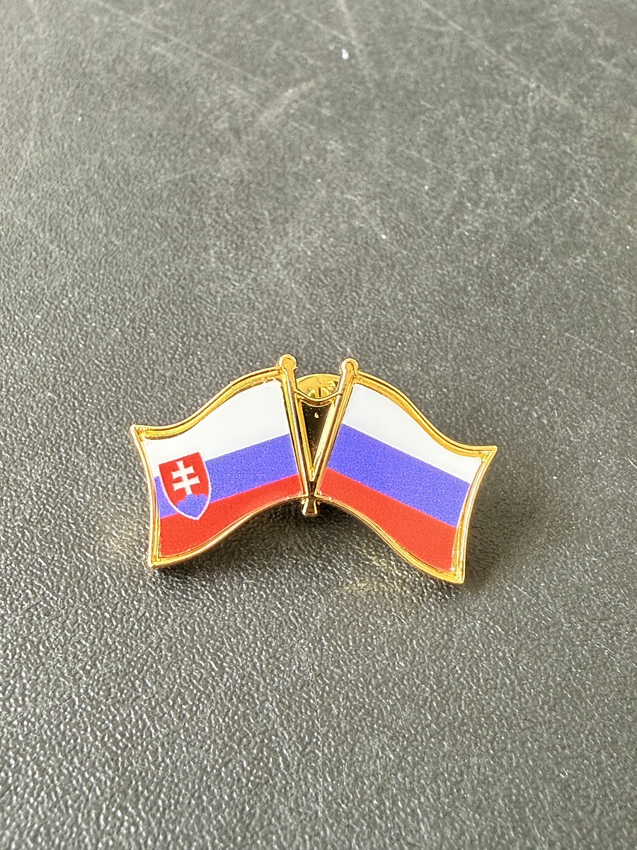 Flag pin badge sample 5