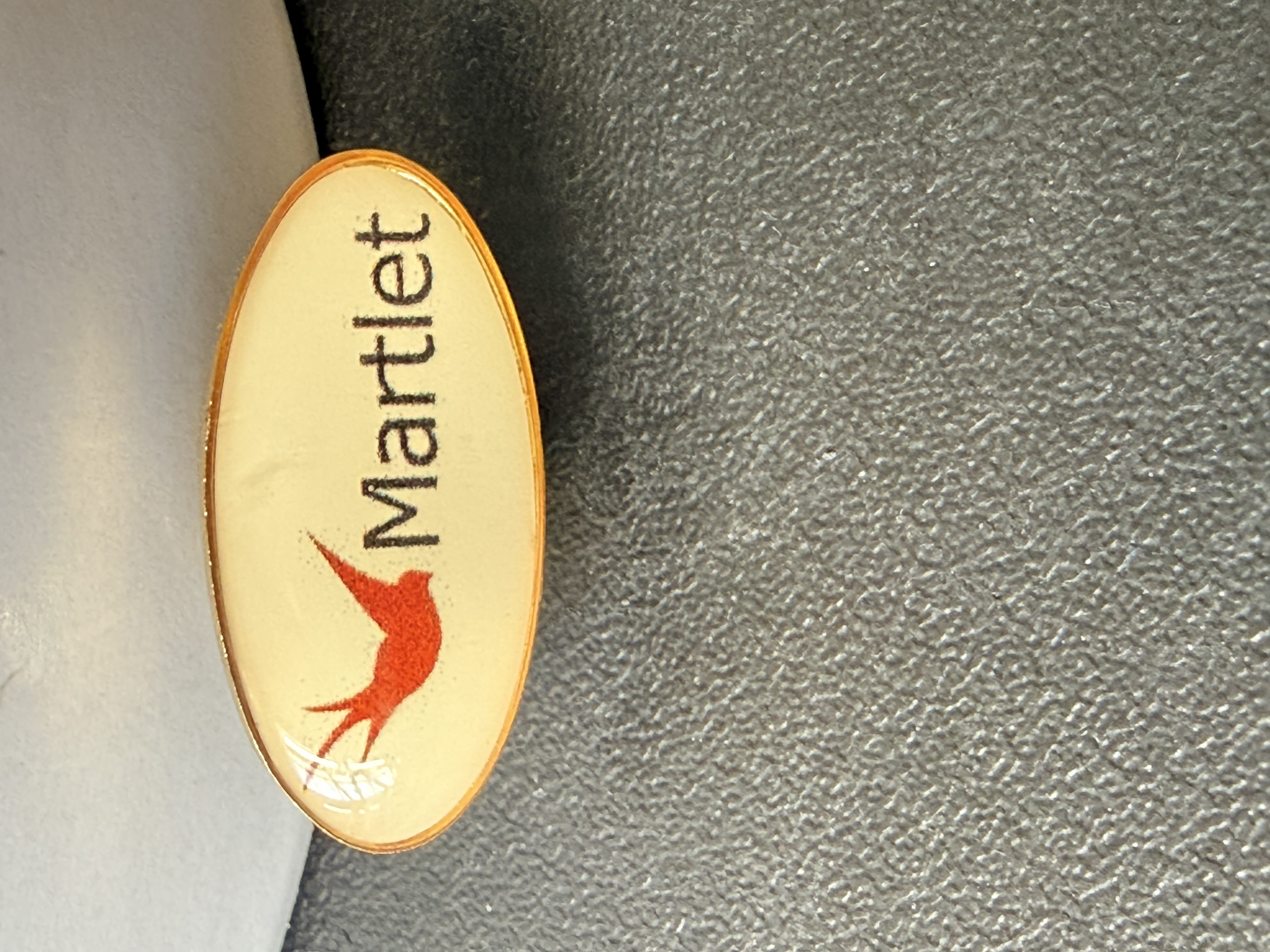 Standard shape pin badge sample 13